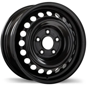 Fast Wheels – Steel / Acier – Black – 15″x6″ 41mm – All weather Wheels – K7660